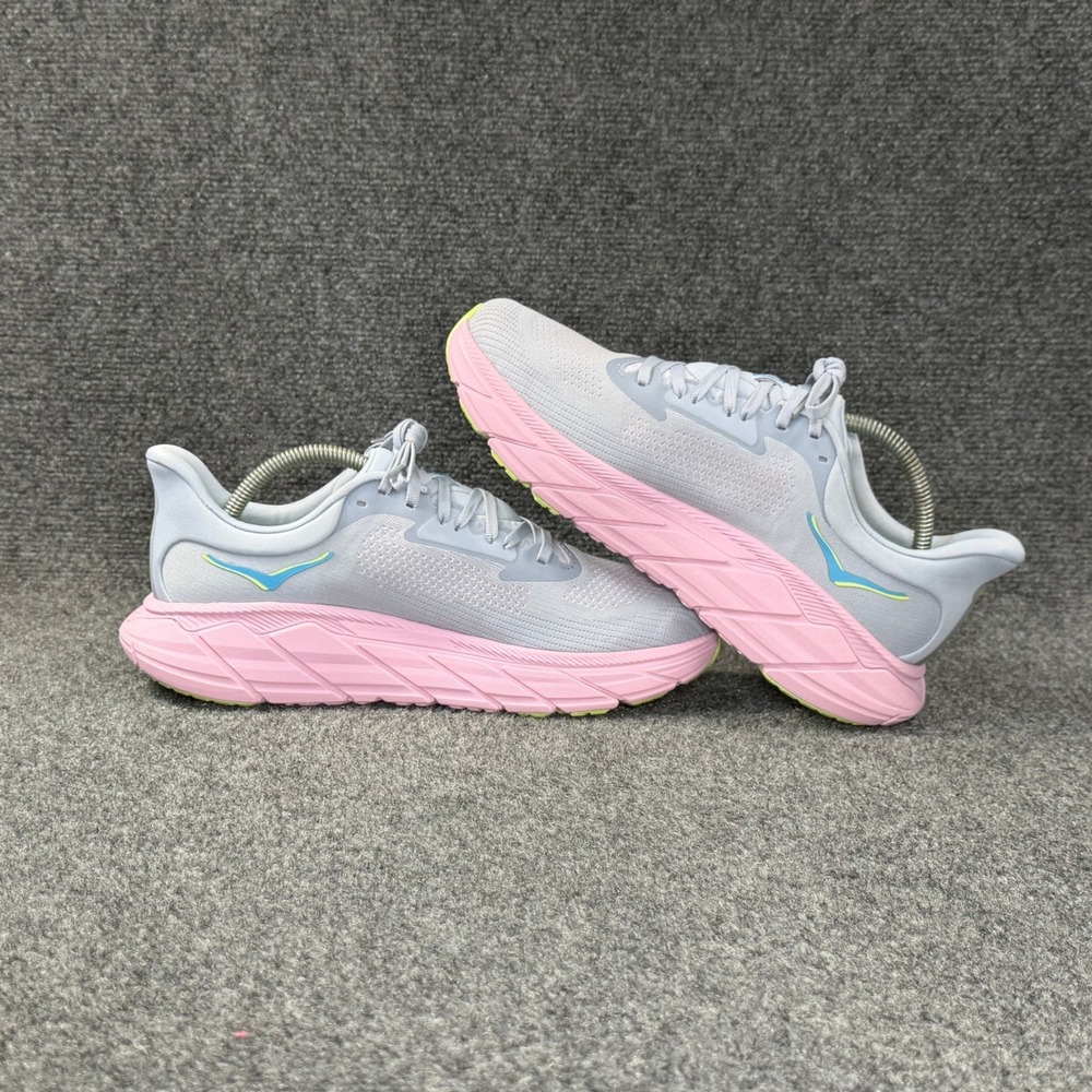 Hoka Arahi 7 Running Shoes Women's 11 Gull Pink Twilight Athletic Run Training - Picture 8 of 13